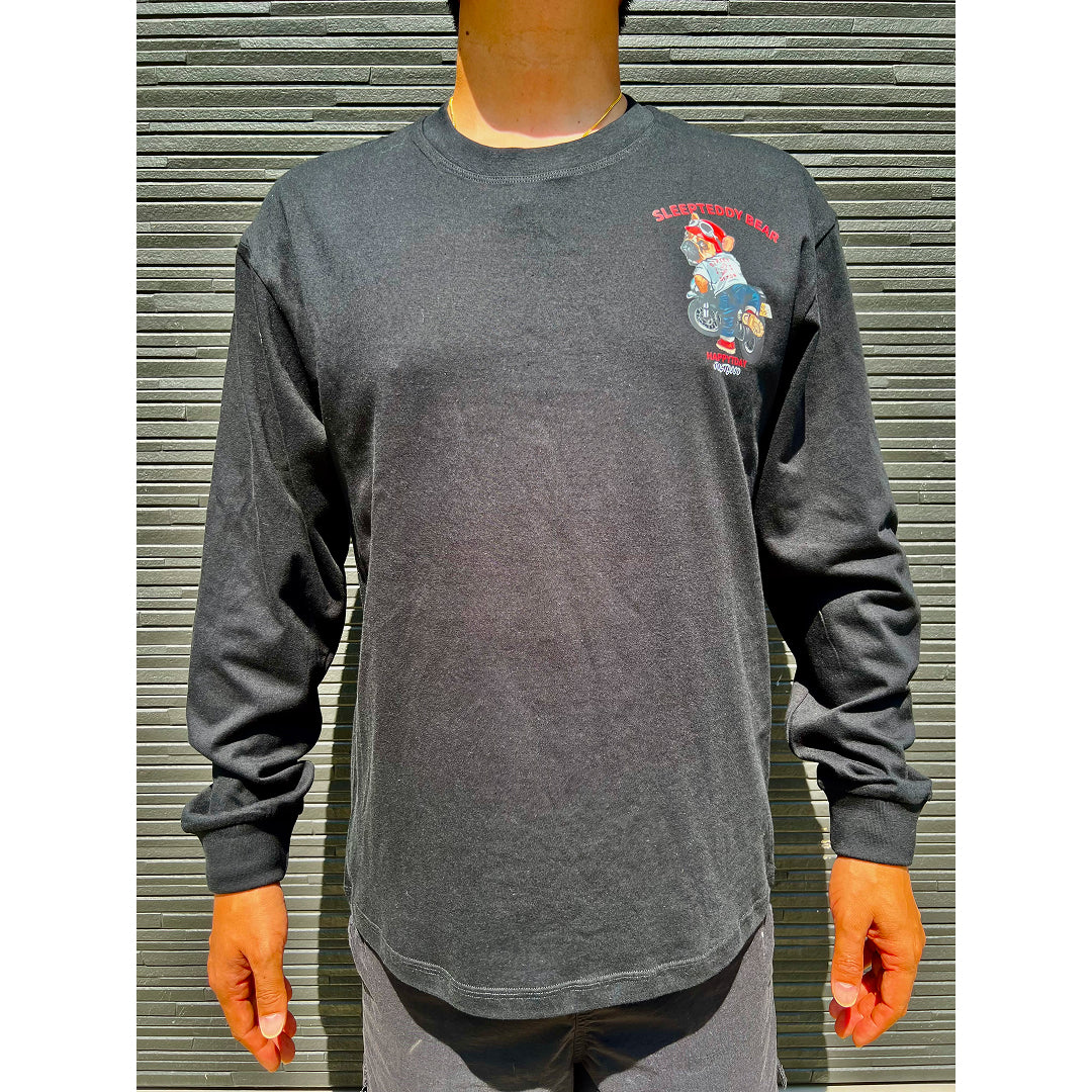 バイカー長袖Tシャツ