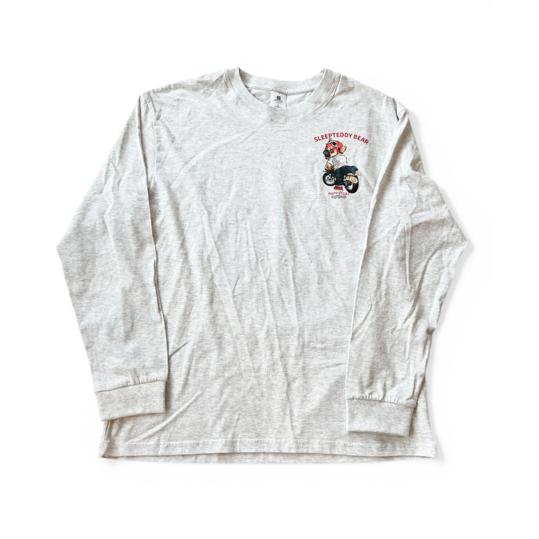バイカー長袖Tシャツ
