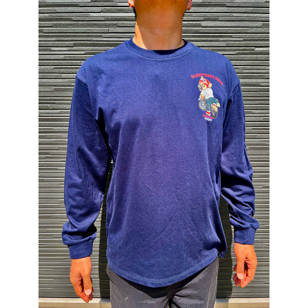 バイカー長袖Tシャツ