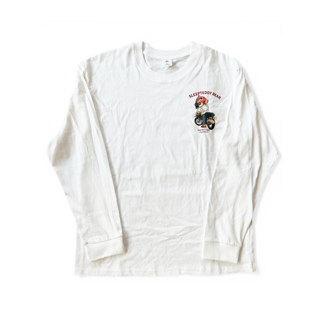 バイカー長袖Tシャツ