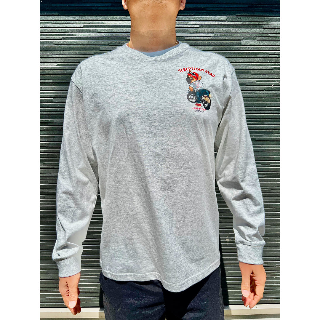 バイカー長袖Tシャツ